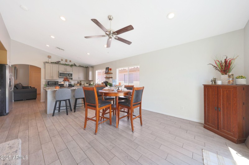 Dining area