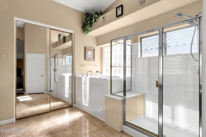 Master bathroom