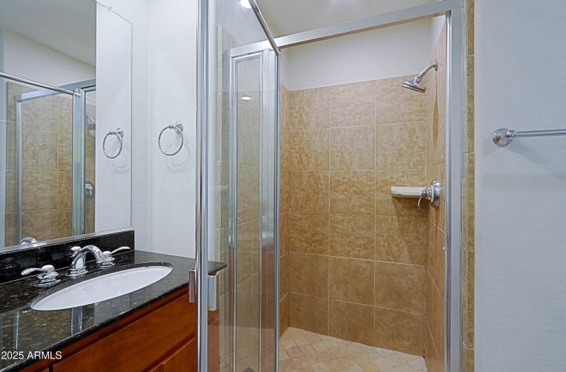 Walk in shower