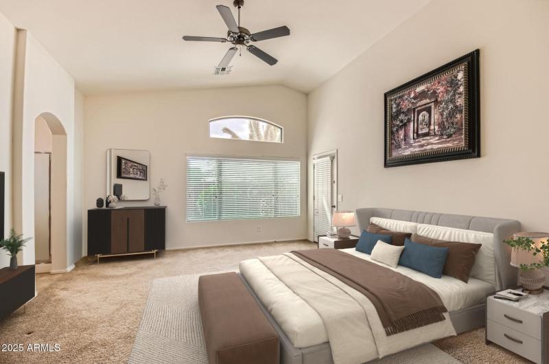 Virtual Primary Bedroom