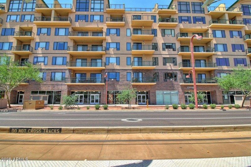 Front of building