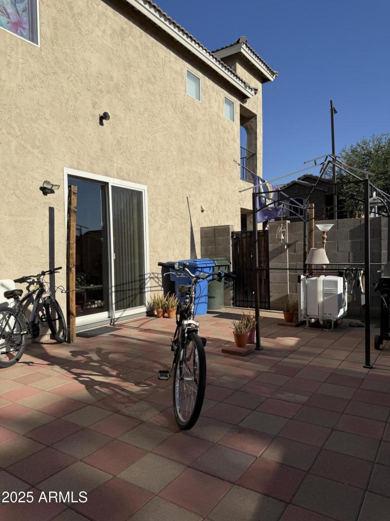Back patio