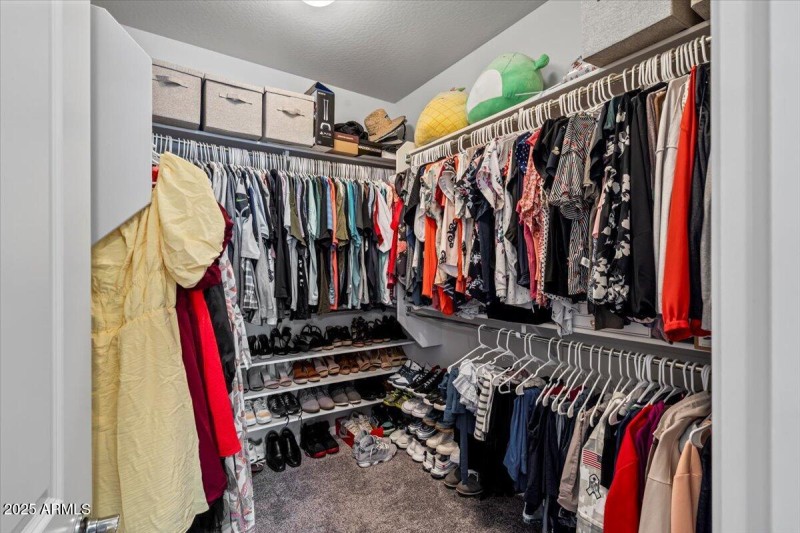 Primary closet