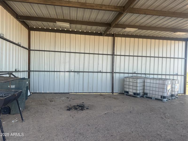 Metal shed