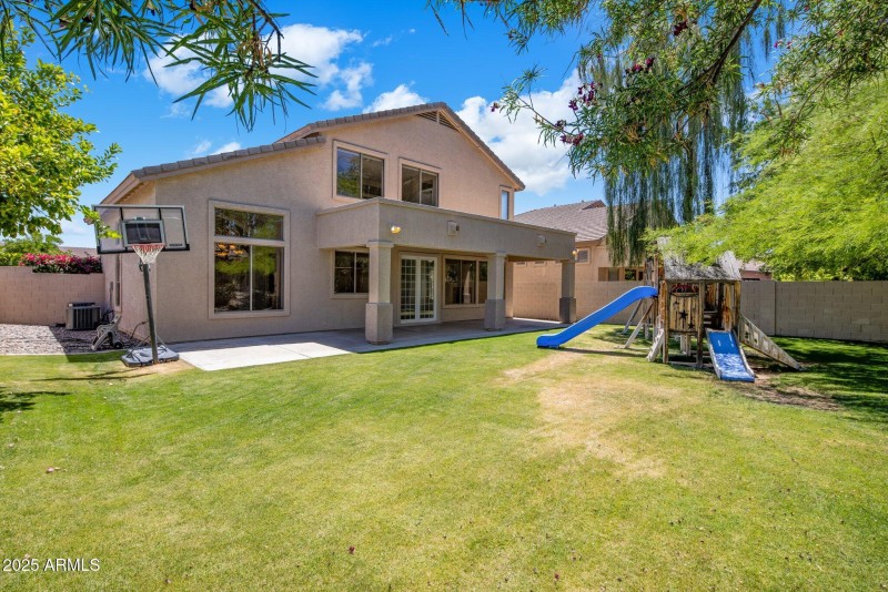 Back View of Home