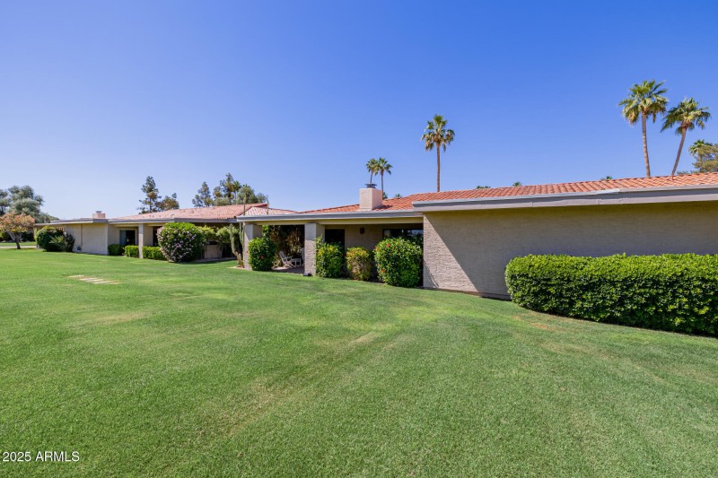 Back of home view