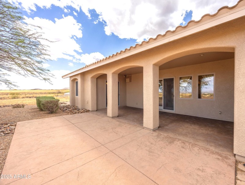 Large Back Covered Patio