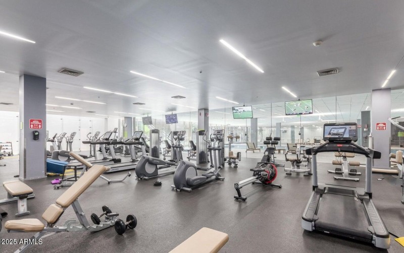 workout facility