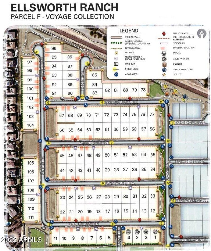 Ellsworth Ranch- Voyage - site map