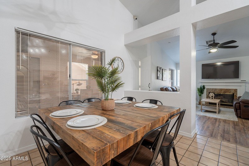 Dining area