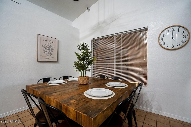 Dining area
