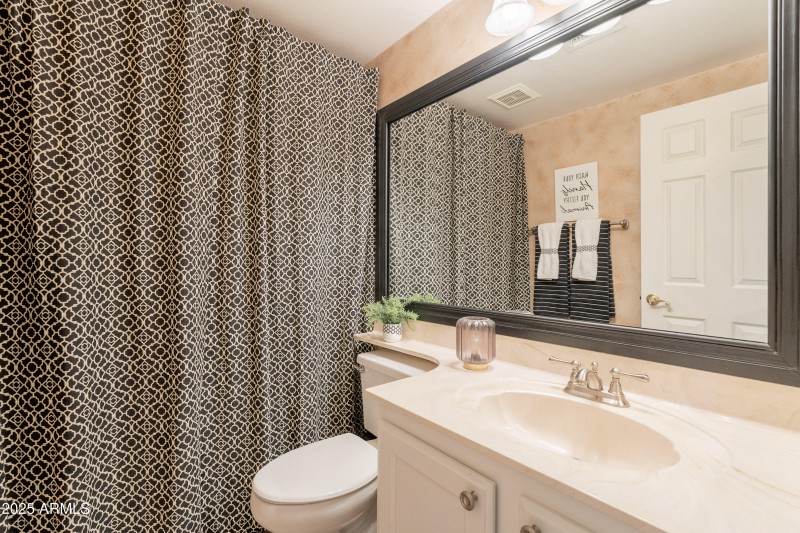 Full bathroom downstairs.