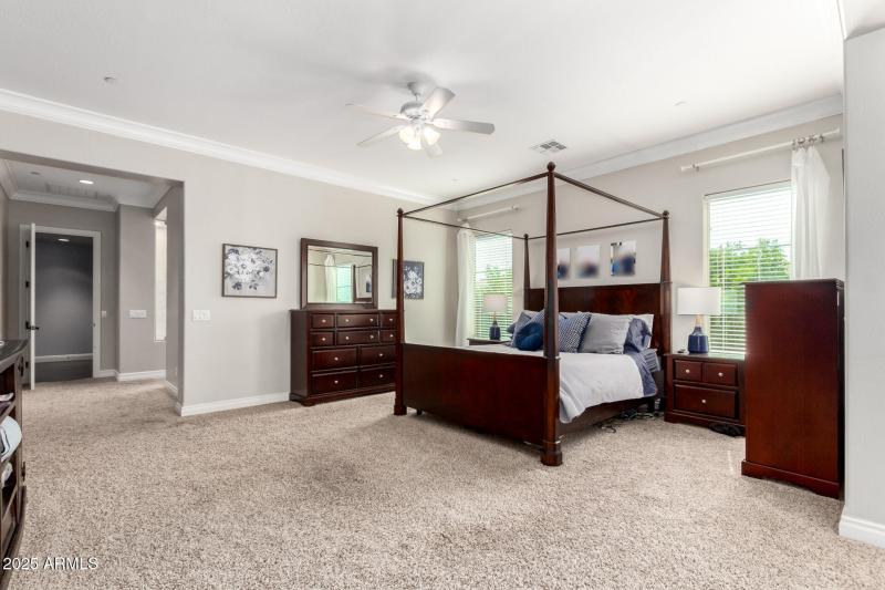 master bedroom & sitting room