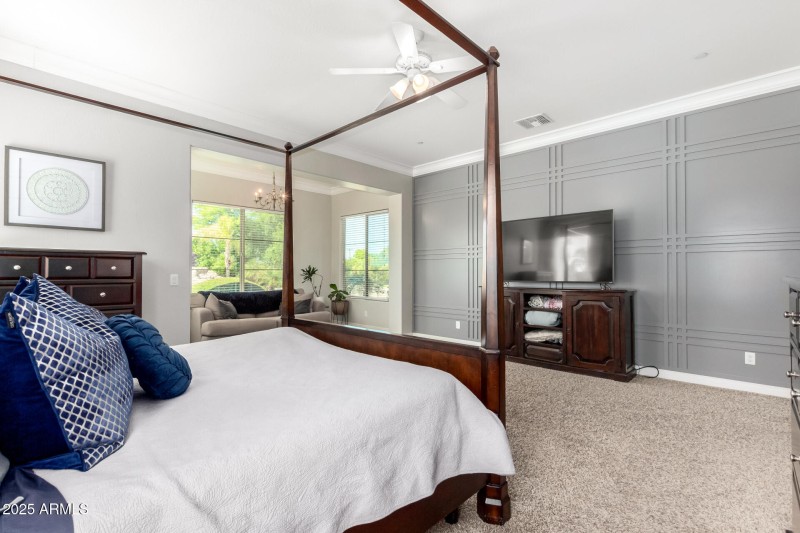 master bedroom & sitting room