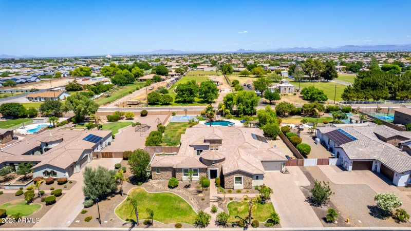 aerial drone photo