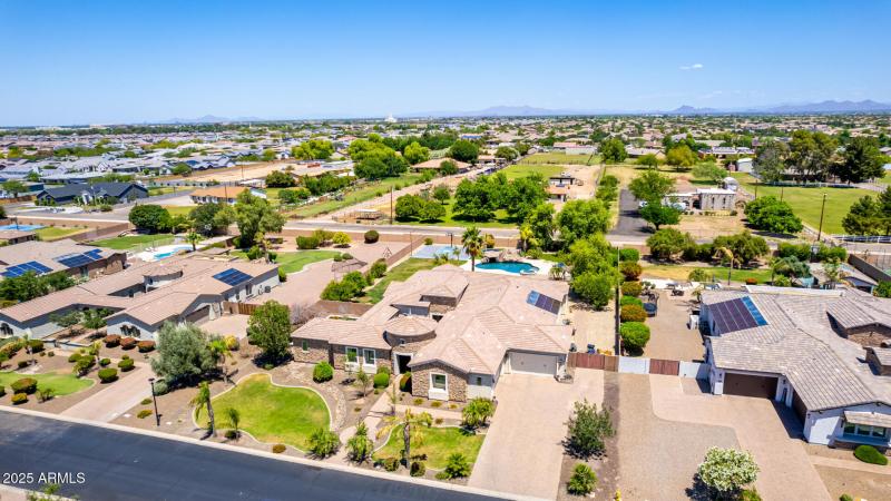 aerial drone photo