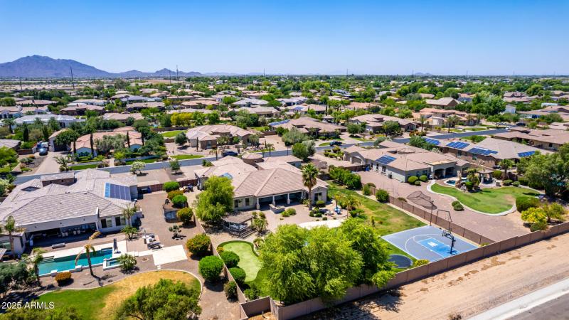aerial drone photo