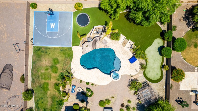 aerial drone photo