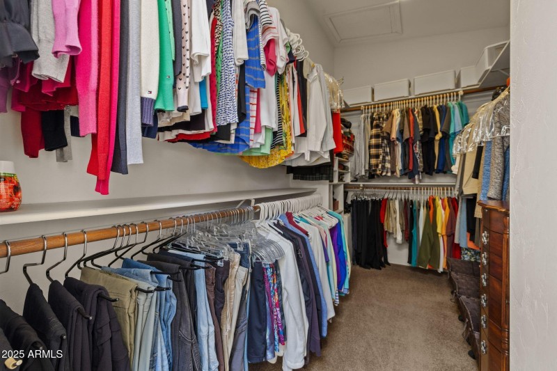 PRIMARY CLOSET