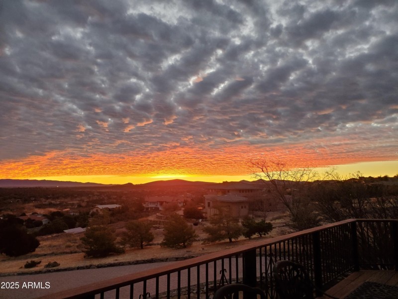Sunset from Deck