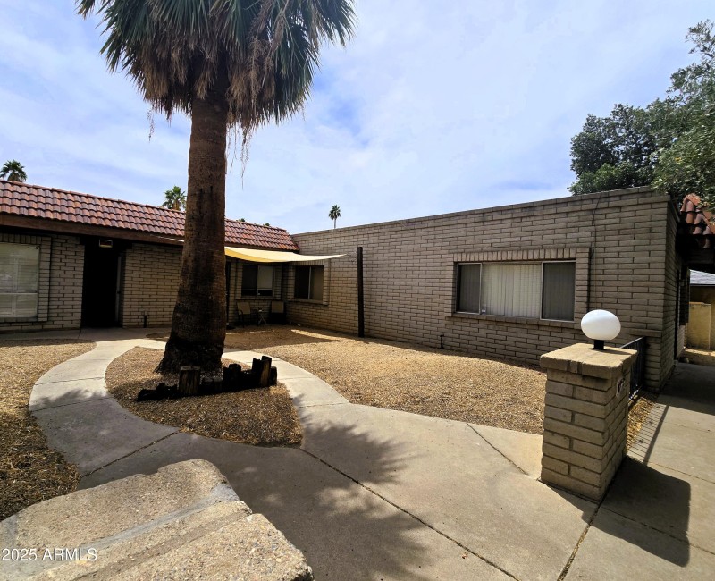 Front Patio Area