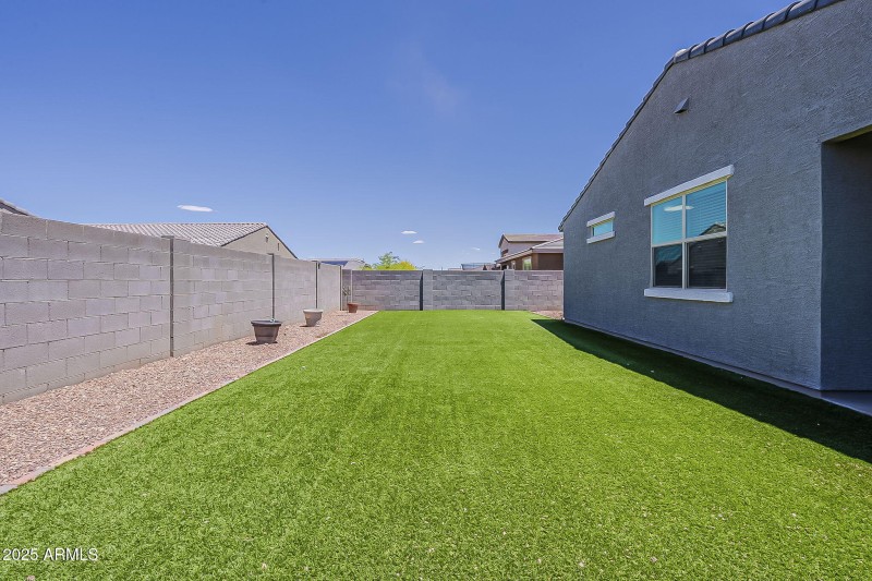 Finished Backyard