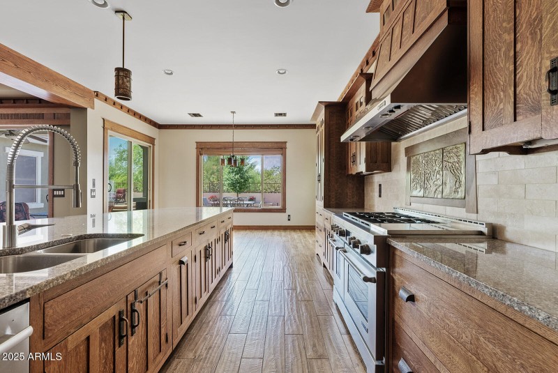 Kitchen Overlooking Outdoor Space