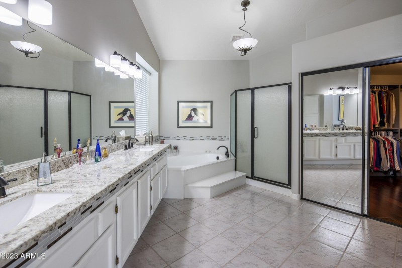 Master bathroom