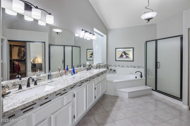 Master bathroom