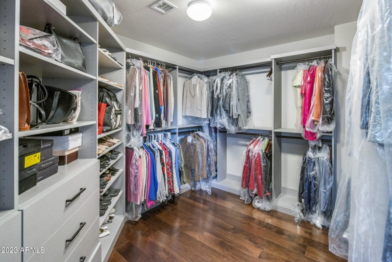 Master closet