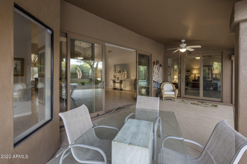 Back patio