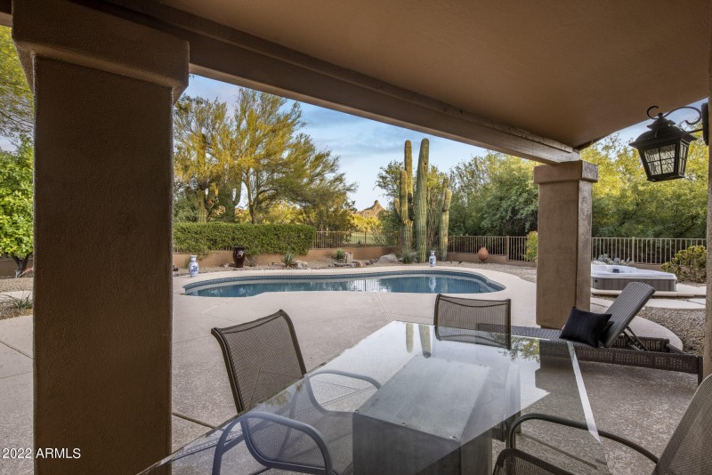 Back patio