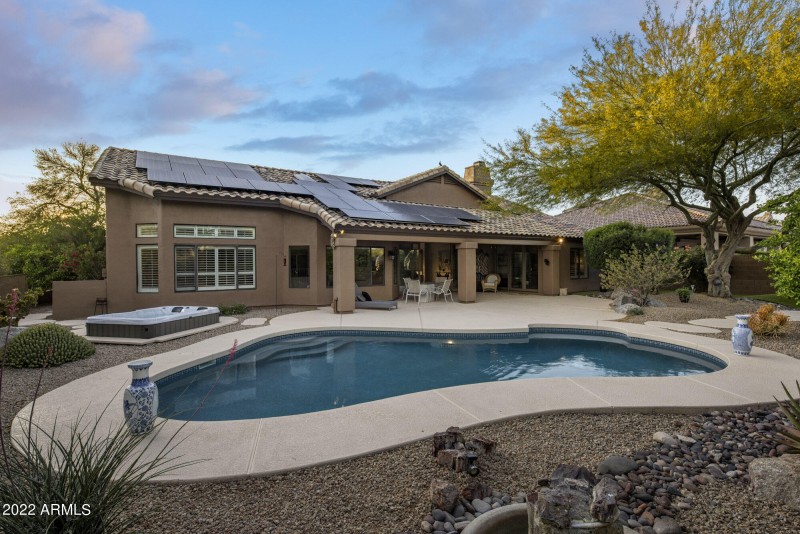 Swimming pool and hot tub