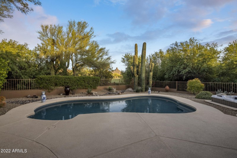 Swimming pool and hot tub