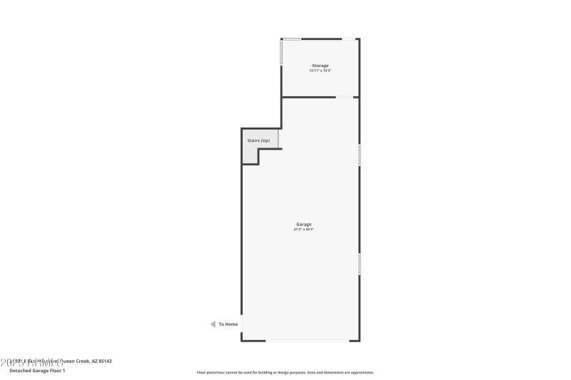 Floor Plan - Detached RV Garage