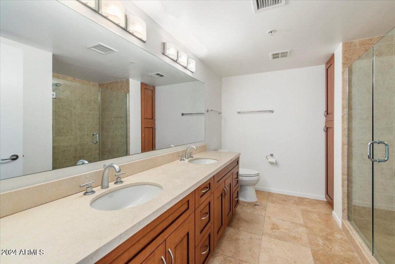 Primary bathroom.