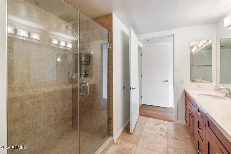 Primary bathroom.