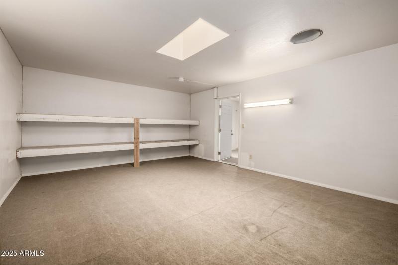Mezzanine over RV garage