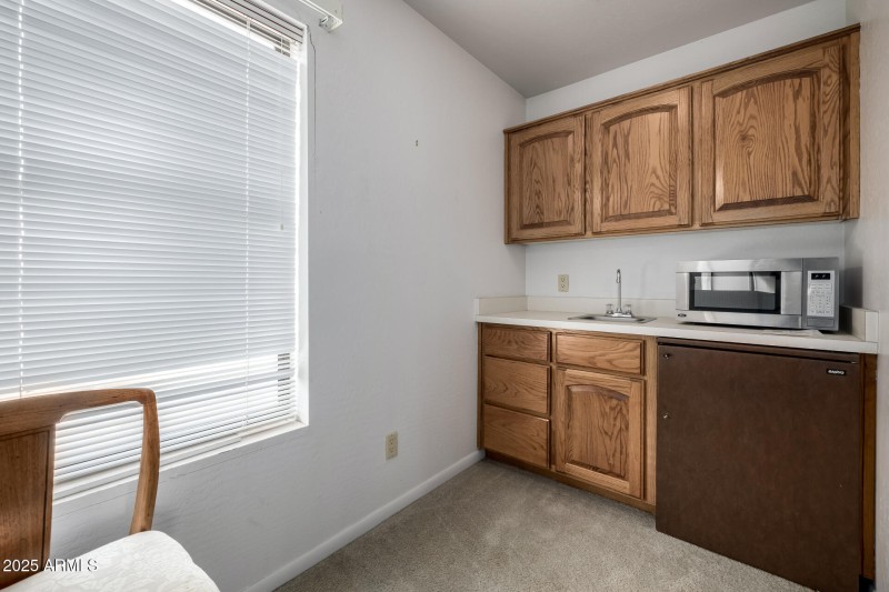 Smaller guest area kitchenette