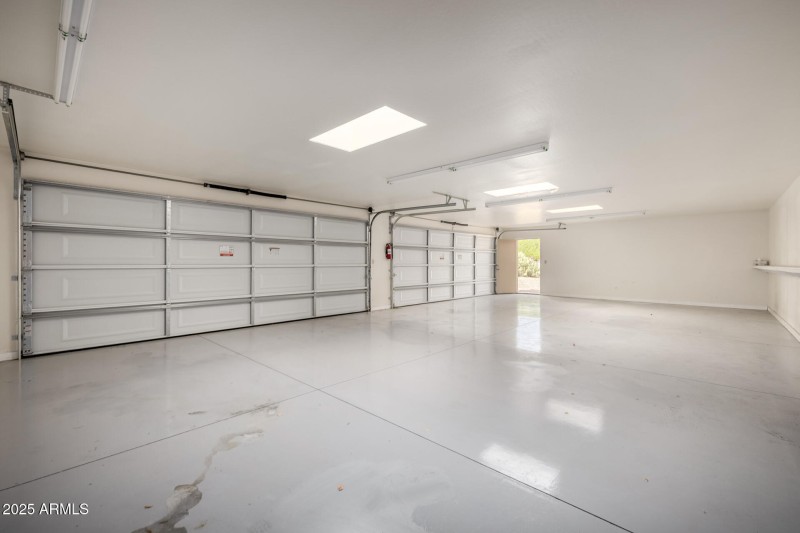 Detached 4 car garage