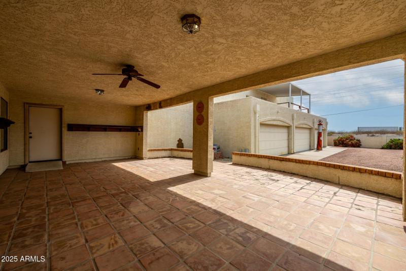 Main floor patio