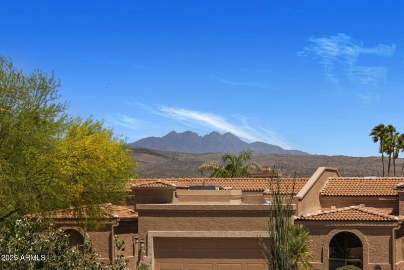 Front Views of Four Peaks