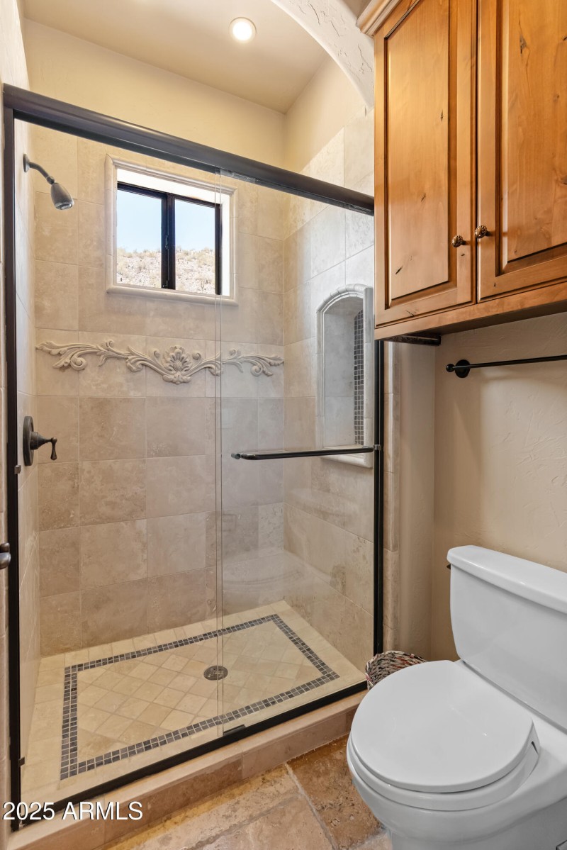Shower in bath