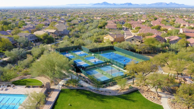 Pickleball Aerial