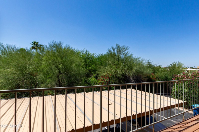 VIEW FROM DECK WEST