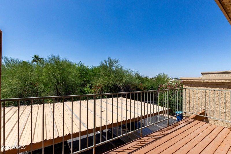 VIEW FROM DECK WEST