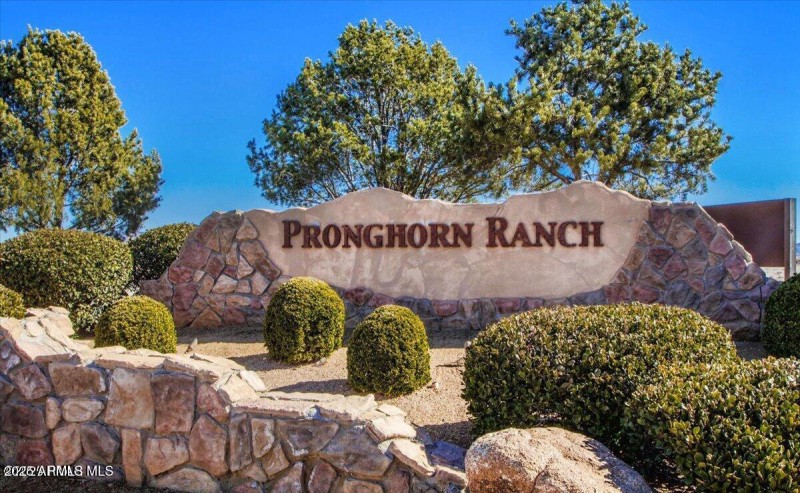 Pronghorn Ranch Entrance Name