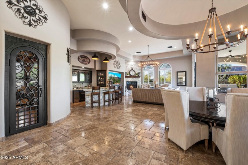 Breakfast Nook to Living Room