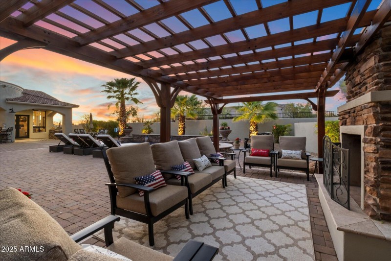 Outdoor Fireplace