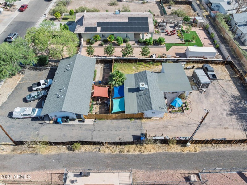 4plex with triplex and SFR behind